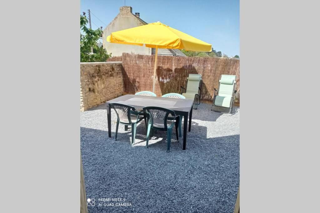 Gite La Hulotte Saint-Laurent-sur-Mer Bagian luar foto